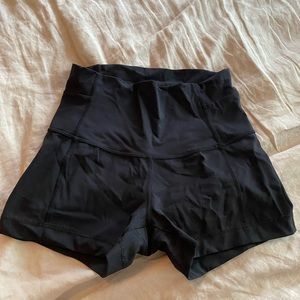 Lululemon wunder shorts, 3” inseam